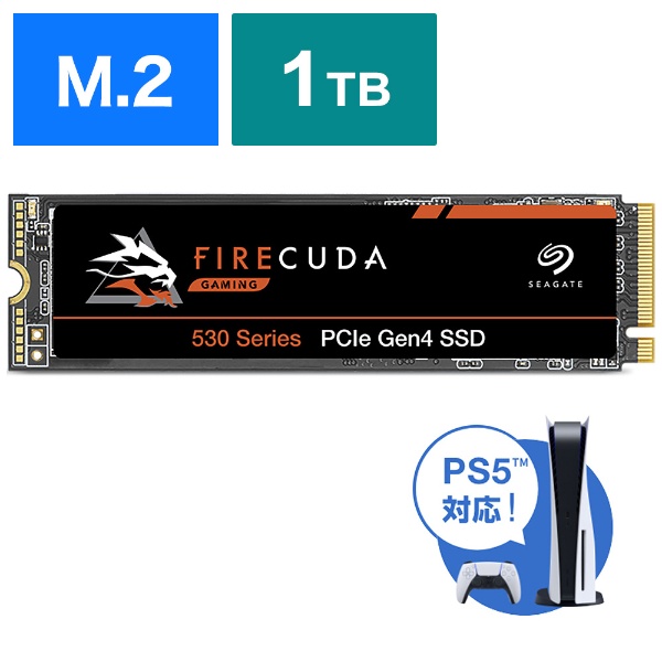 ZP1000GM3A013 SSD PCI-Expressڑ FireCuda 530(PS5Ή) [1TB /M.2]