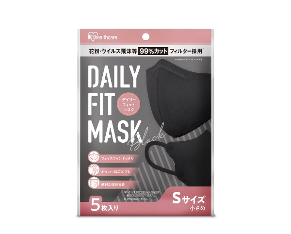 DAILY FIT MASK ߃TCY 5 ubN RK-D5SBK
