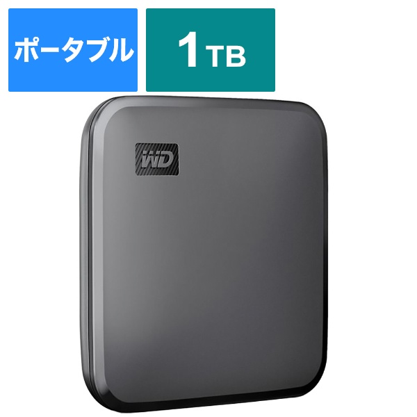 WDBAYN0010BBK-JESN OtSSD USB-Aڑ WD Elements SE SSD [1TB /|[^u^]