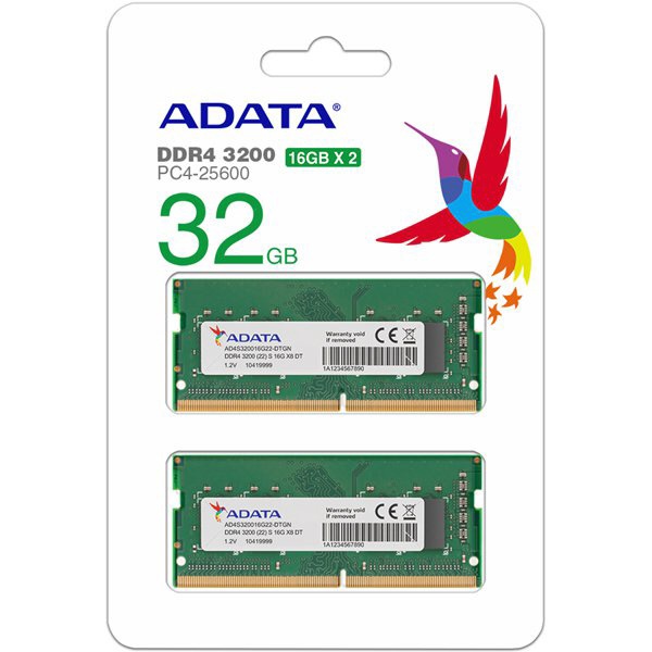 ݃ m[gp DDR4-3200 PC4-25600 260PIN AD4S320016G22-DTGN [SO-DIMM DDR4 /16GB /2]