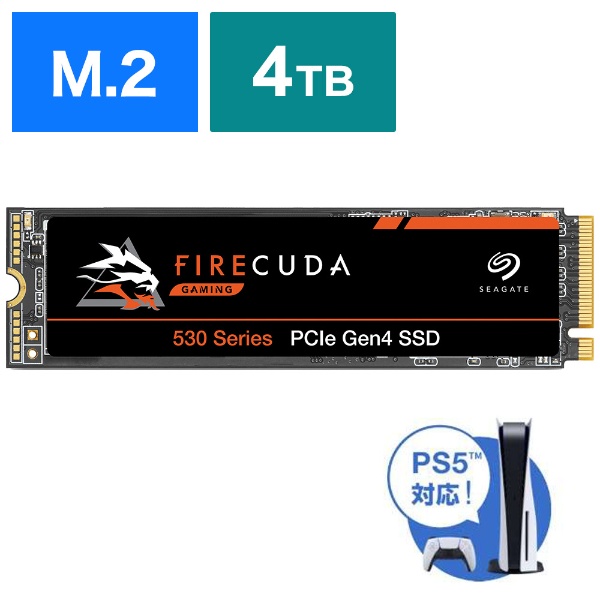SSD PCI-Expressڑ FireCuda 530(PS5Ή) ZP4000GM3A013 [4TB /M.2]