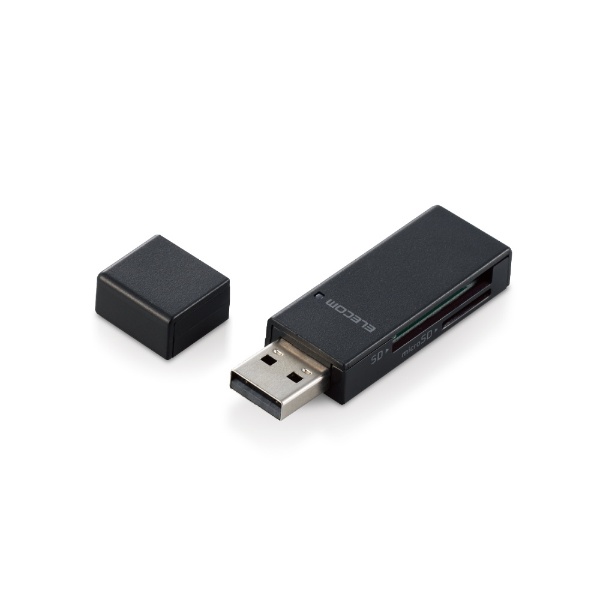J[h[_[ XeBbN^Cv USB2.0Ή SD+microSDΉ ubN MR-D205BK