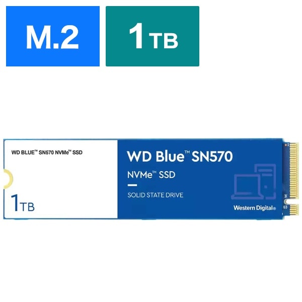 WDS100T3B0C SSD PCI-Expressڑ WD Blue SN570 [1TB /M.2]