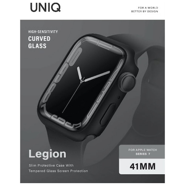 Apple Watch7 41mm tKXtP[X LEGION UNIQ ubN UNIQ-41MM-LEGNBLK