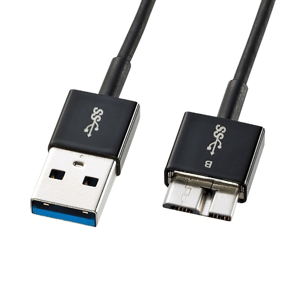 USB-A  micro USBP[u [] /0.3m /USB3.2 Gen1] ubN KU30-AMCSS03K [0.3m]