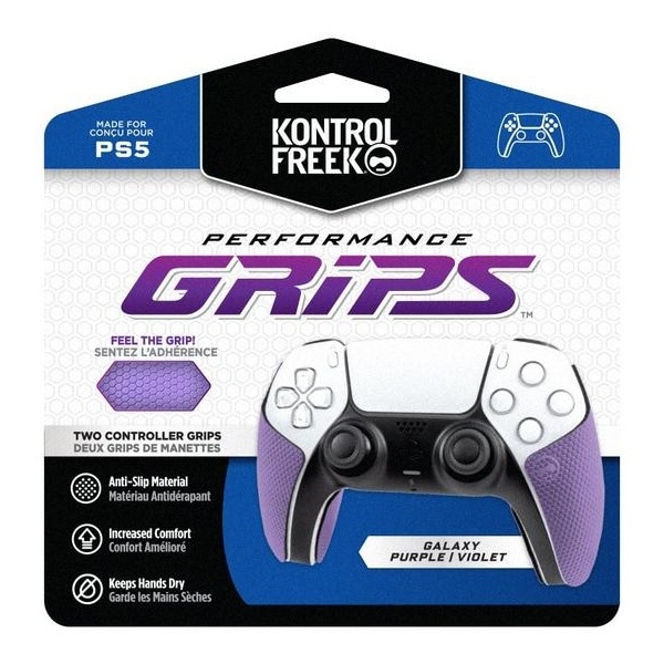 Kontrolfreek Performance Grips Purple PS5 KontrolFreek（コントロールフリーク） パープル PUR-4777-PS5【PS5】