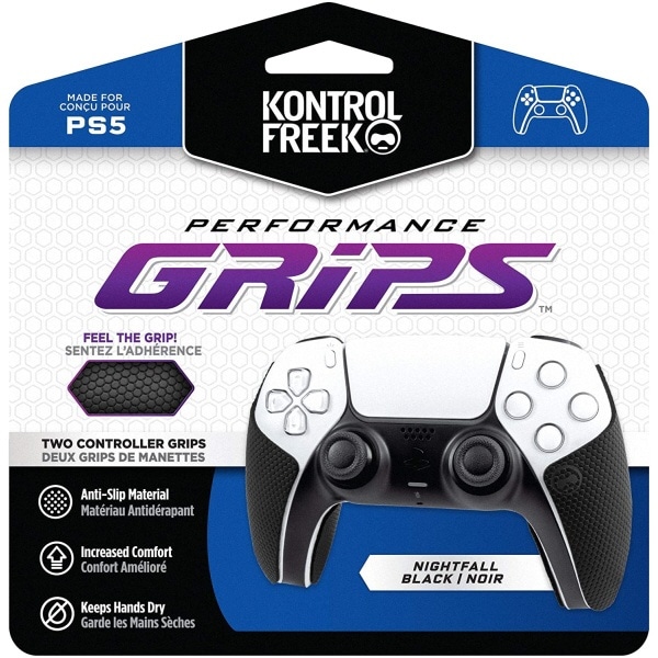 Kontrolfreek Performance Grips PS5 KontrolFreek（コントロールフリーク） ブラック 4777-PS5【PS5】