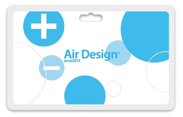 空気清浄・消臭カード　Air Design