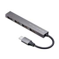 USB-2TCH23SN USB-C  USB-A ϊnu (Chrome/iPadOS/Mac/Windows11Ή) Vo[ [oXp[ /4|[g /USB2.0Ή]