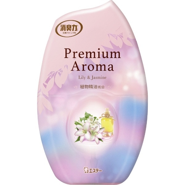 お部屋の消臭力 Premium Aroma（プレミアムアロマ）リリー＆ジャスミン 400mL