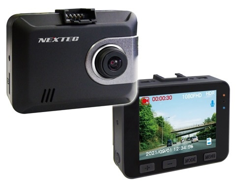 ドライブレコーダー NEXTEC NX-DR205PE [Full HD（200万画素） /一体型]