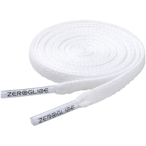 ゼログライドシューレース ZEROGLIDE(120cm【23.0〜25.0cm】ホワイト) P1GZ2021