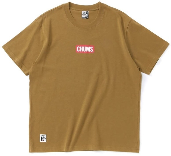 ~j`XSTVc Mini CHUMS Logo T-Shirt(MTCY/Brown) CH01-1837