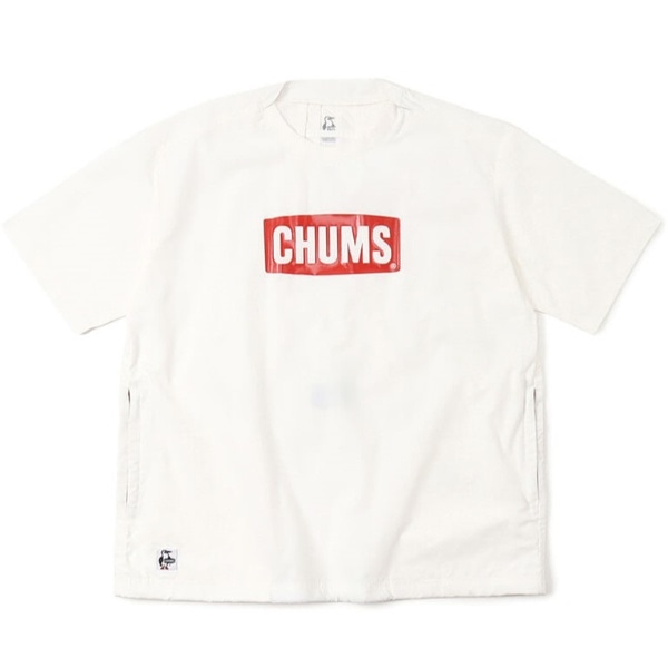 `XSt@TVc CHUMS Logo Fan T-Shirt(XLTCY/White) CH04-1309