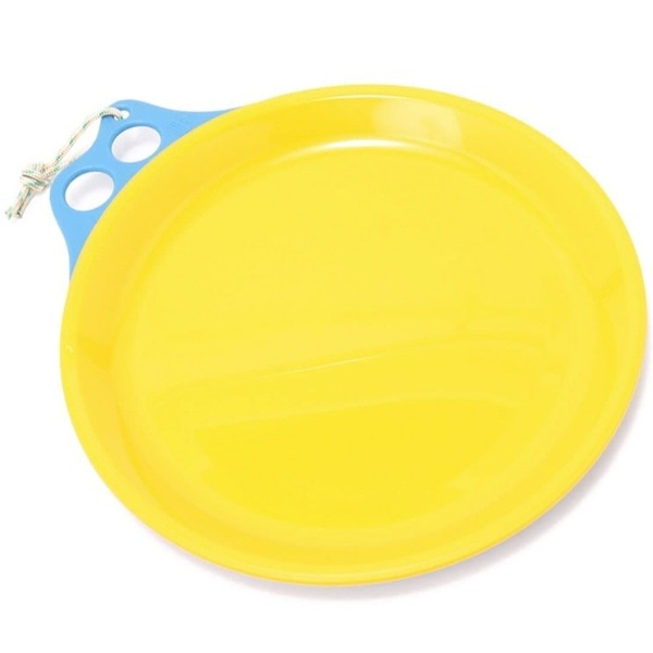 Lp[fBbV Camper Dish(aF23cm×3cm/Blue×Yellow) CH62-1731