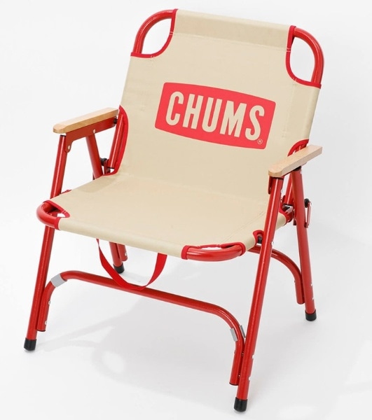 `XobNEBY`FA CHUMS Back with Chair(H73xW58xD40cm/Beige×Red) CH62-1753
