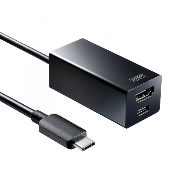 fϊA_v^ [USB-C IXX HDMI /USB-C{USB-CXd /USB Power DeliveryΉ /100W] 4KΉ(Chrome/iPadOS/Mac/Windows11Ή) ubN USB-3TCH34BK