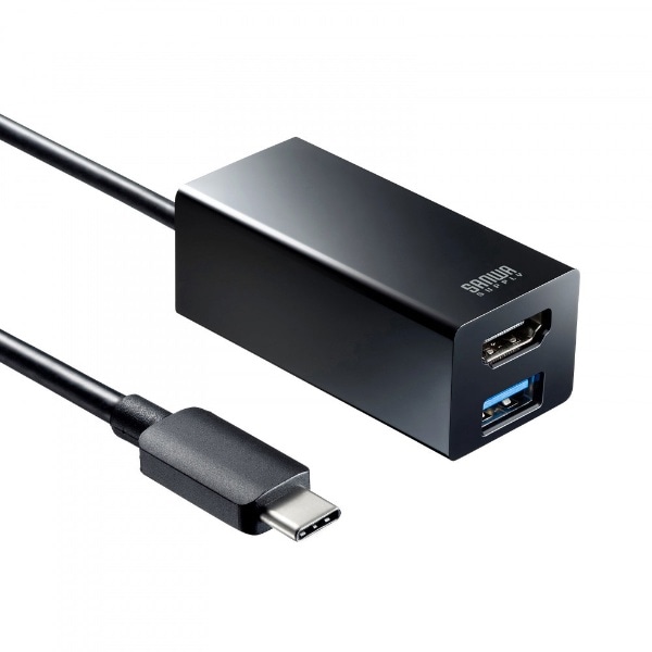 fϊA_v^ [USB-C IXX HDMI /USB-A{USB-CXd /USB Power DeliveryΉ /100W] 4KΉ(Chrome/iPadOS/Mac/Windows11Ή) ubN USB-3TCH35BK