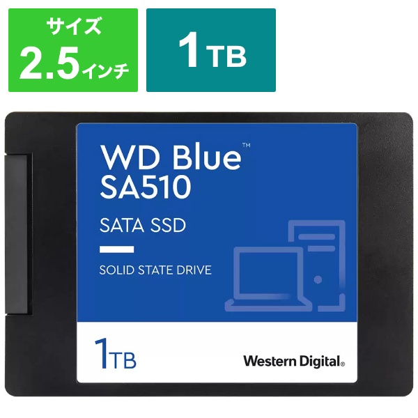 WDS100T3B0A SSD SATAڑ WD Blue SA510 [1TB /2.5C`]