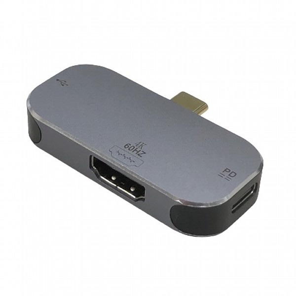 fϊA_v^ [USB-C IXX HDMI /USB-A{USB-CXd /USB Power DeliveryΉ /100W] 4KΉ Vo[ TM-4K60MINIDOCK