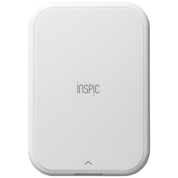 スマホ専用ミニフォトプリンター iNSPiC PV-223-WH ホワイト [スマートフォン専用 /カードサイズ]