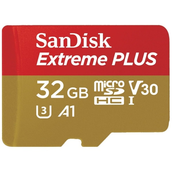 SanDisk Extreme PLUS microSDHC UHS-IJ[h 32GB SDSQXBO-032G-JB3MD [Class10 /32GB]