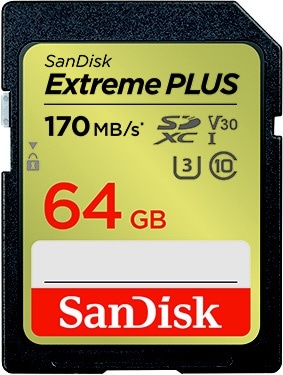 SanDisk Extreme PLUS SDXC UHS-IJ[h 64GB SDSDXWH-064G-JBJCP [Class10 /64GB]