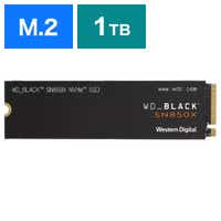 WDS100T2X0E SSD PCI-Expressڑ WD_BLACK SN850X(q[gVN񓋍) [1TB /M.2]