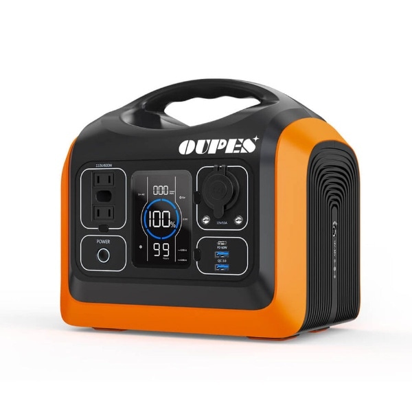 OUPES社製　安全性の高いリン酸鉄リチウムイオン電池採用ポータブル電源 OUPES ポータブル電源PP600J UPP-600J