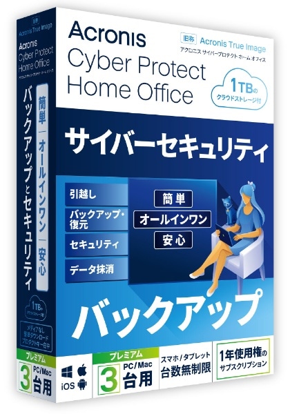 Cyber Protect Home Office Premium 1N 3PC+1TB (2022) [WinEMacEAndroidEiOSp]