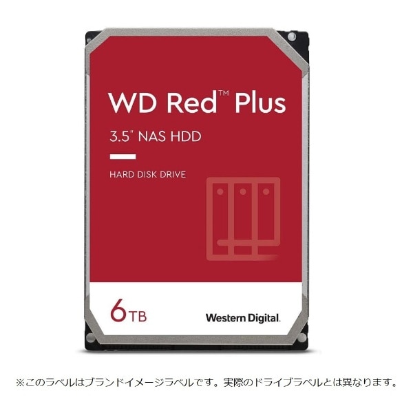 WD60EFPX HDD SATAڑ WD Red Plus(NAS)256MB [6TB /3.5C`]