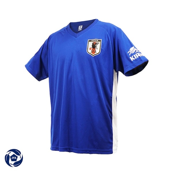 KIRIN×サッカー日本代表 プレーヤーズTシャツ【ネーム＆ナンバーなし】(Lサイズ) OO4-987