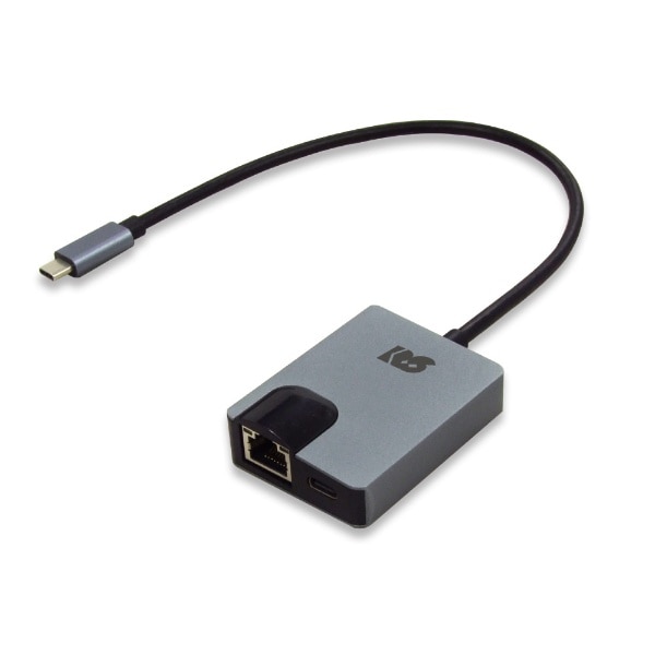 LANϊA_v^ [USB-C IXX LAN /USB-CXd /USB Power DeliveryΉ /100W] 1GbpsΉ(Chrome/iPadOS/Mac/Windows11Ή) RS-UCLAN-PD