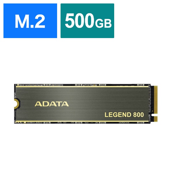 ALEG-800-500GCS SSD PCI-Expressڑ LEGEND 800 (q[gVNt) [500GB /M.2]