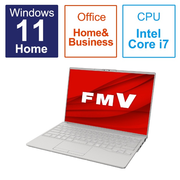 m[gp\R FMV LIFEBOOK UH90/H1 tXgO[ FMVU90H1H [14.0^ /Windows11 Home /intel Core i7 /F16GB /SSDF512GB /Office HomeandBusiness /2023N1f]