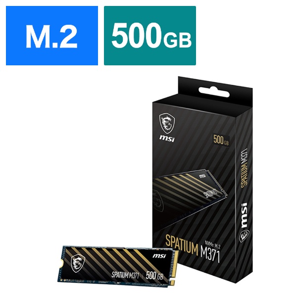 S78-440K160-P83 SSD PCI-Expressڑ SPATIUM M371 [500GB /M.2]