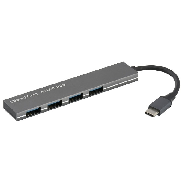 PC-SH4PC06-H USB-C  USB-A ϊnu (Android/Mac/Win) ubN [oXp[ /4|[g /USB 3.2 Gen1Ή]