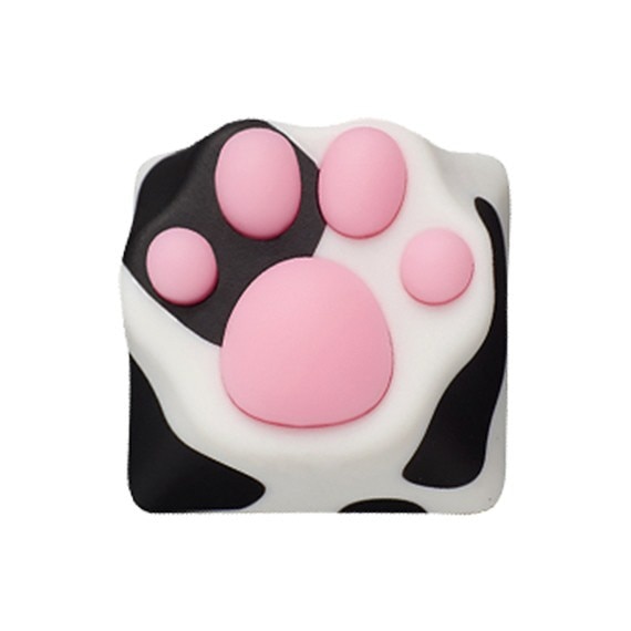 kL[LbvlABS Kitty Paw Keycap for Cherry MX Switches L̓ (cow) zp-abs-kitty-paw-cow-cat