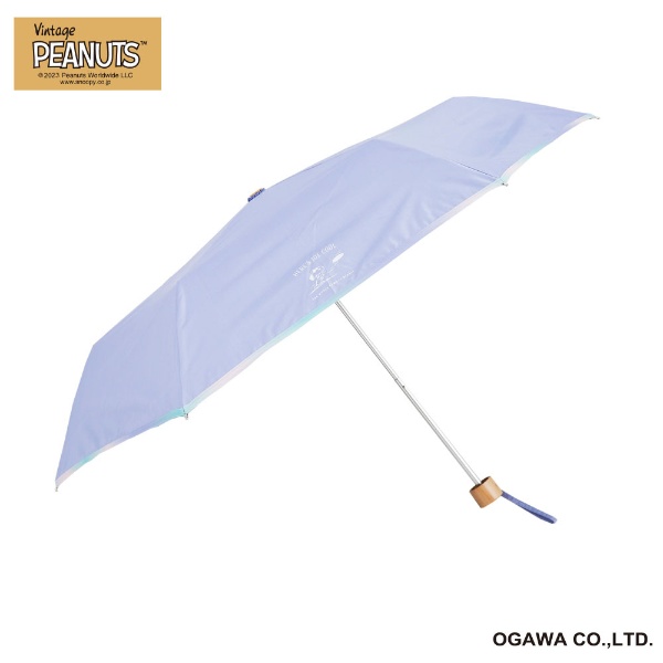 折りたたみ傘 ジョークール ピーナッツ パープル 23SNP-A-2M [晴雨兼用傘 /レディース /50cm]