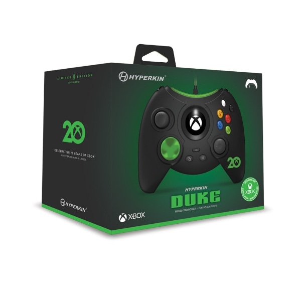 Duke XBOX 20th LIMITED EDITION BlackyXbox Series X S/Xbox One/PCz