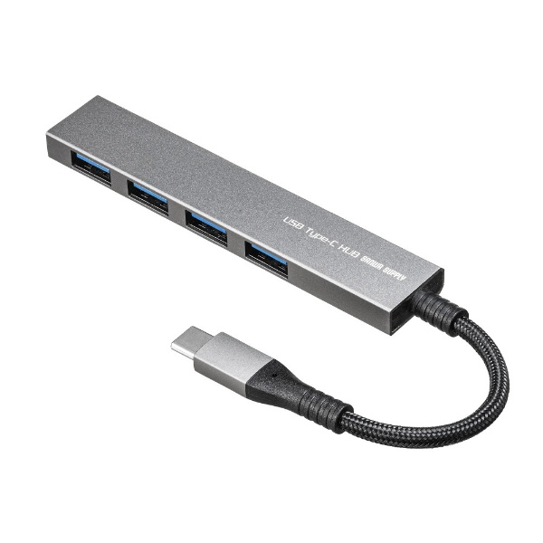USB-S3TCH25MS USB-C  USB-A ϊnu (Chrome/iPadOS/Mac/Windows11Ή) [oXp[ /4|[g /USB 3.2 Gen1Ή]