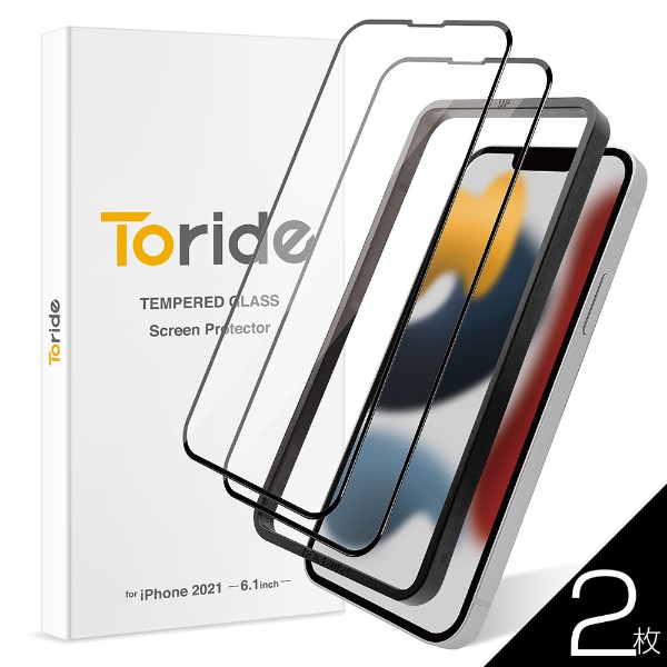 Toride zRȂ iPhone14 iPhone13/13 Pro p KXtB 2 Sʕی pꂵȂ \tgt[ NA DUSTLESSH 10H 0.25mm \tKCh gf Toride TR001IP61GL