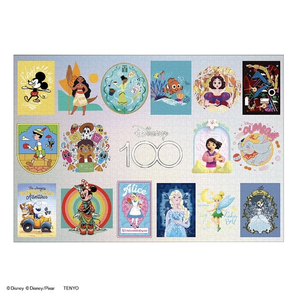 【2023年6月下旬】 ジグソーパズル D-1000-014 Disney100:Global Artists Series【発売日以降のお届け】