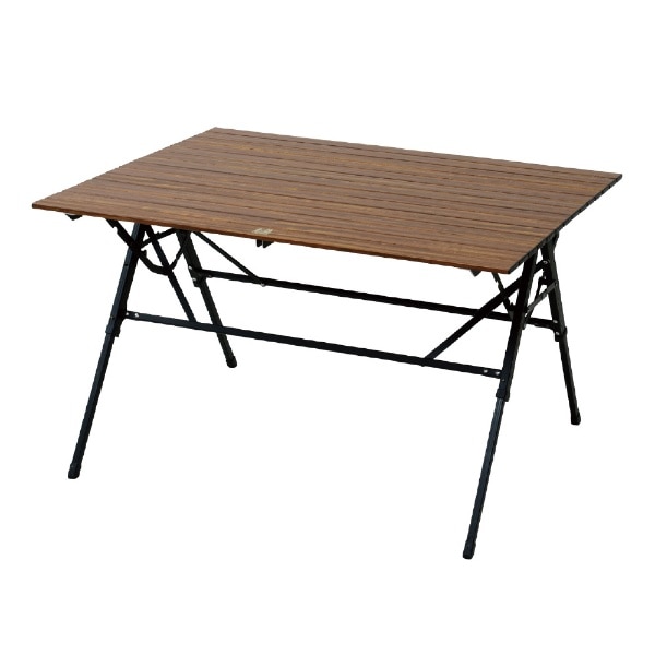 3 High&Low Table ロングII(幅81x奥行100x高さ33.5/49/57.5cm) ダークブラウン×ブラック 1996 [ロースタイル /1〜2人向け /アルミ製 /単品]
