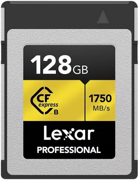 Lexar CFexpress Type-B 128GB GOLD LCXEXPR128G-RNENJ