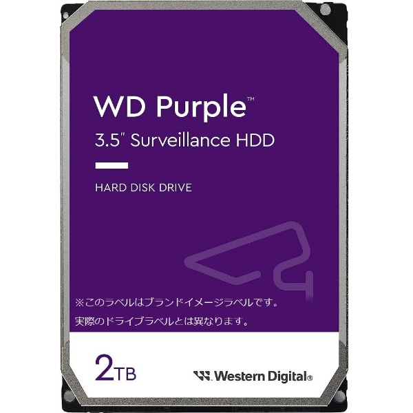 WD23PURZ HDD SATAڑ WD Purple(ĎVXep)64MB [2TB /3.5C`]