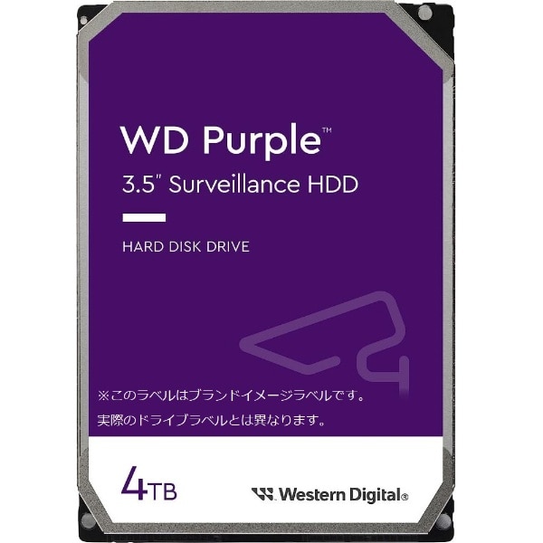 WD43PURZ HDD SATAڑ WD Purple(ĎVXep)256MB [4TB /3.5C`]