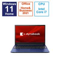 m[gp\R dynabook C7 vVXu[ P1C7WPEL [15.6^ /Windows11 Home /intel Core i7 /F16GB /SSDF512GB /Office HomeandBusiness /2023N6f]
