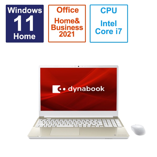 m[gp\R dynabook T6 TeS[h P2T6WBEG [15.6^ /Windows11 Home /intel Core i7 /F16GB /SSDF512GB /Office HomeandBusiness /2023N6f]