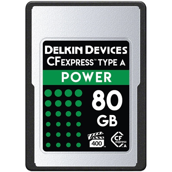 POWER CFexpress Type A J[h 80GB  VPG400 DELKIN DEVICES DCFXAPWR80 [80GB]